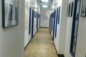 学校内の廊下