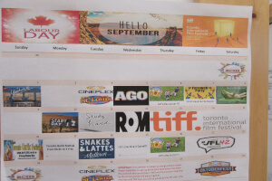 アクティビティカレンダー