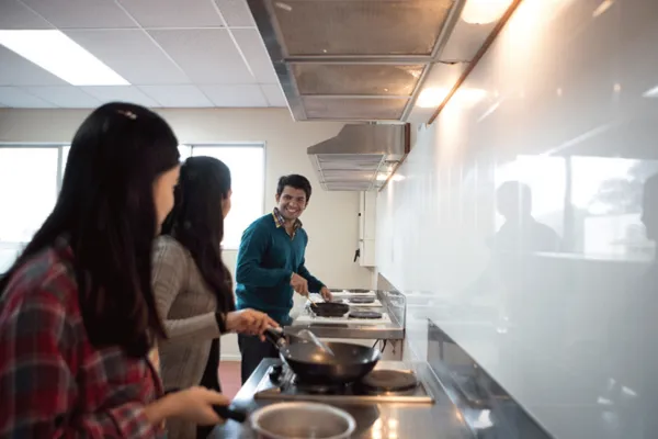 オークランド インスティチュート オブ スタディーズのキッチン