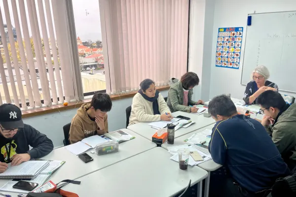 RELA ロトルアイングリッシュランゲージアカデミーのレッスンの様子①