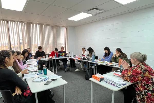 RELA ロトルアイングリッシュランゲージアカデミーのレッスンの様子②