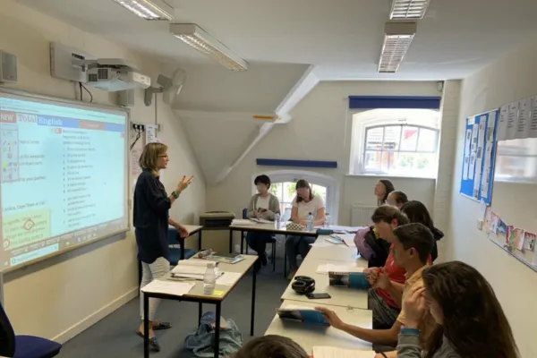 ビートランゲージセンターの授業の様子