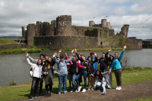 ウェールズでのアクティビティ