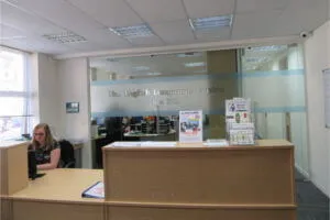 ELCブライトンの受付