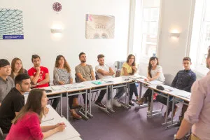 カプラン・ロンドンの授業の様子
