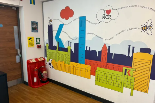 カプラン・マンチェスターの授業の様子