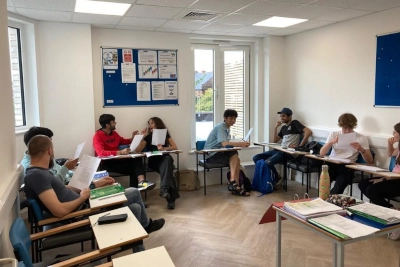 ナセルイングリッシュスクール・ロンドンの授業の様子