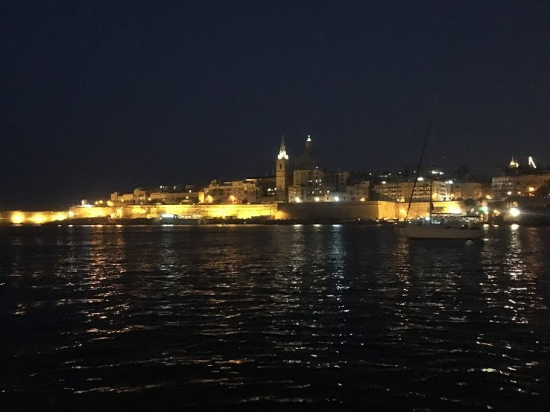 マルタの夜景