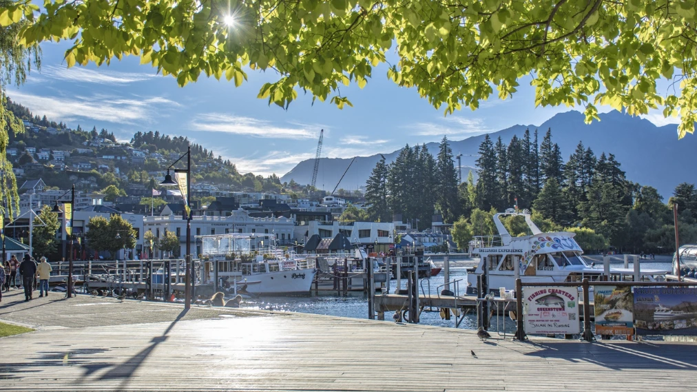 ニュージーランドの穏やかな街並み