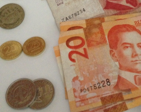 フィリピンの通貨はペソです