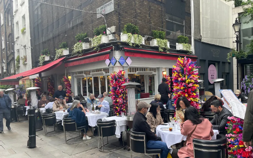 イギリスのレストランシーン