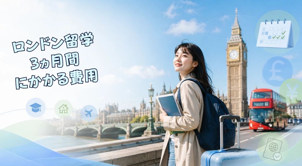 ロンドン留学費用 3ヶ月の総額は？1ヶ月の3倍より安い理由と内訳【2026年最新】 | イギリス留学なら留学スクエアの概要