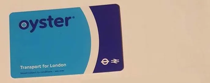 ロンドンのオイスターカード