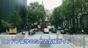 ロンドン留学のための気候ガイド:四季の特徴と最適な準備