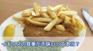 イギリスの食事が不味いって本当?留学前に知っておくイギリス食文化